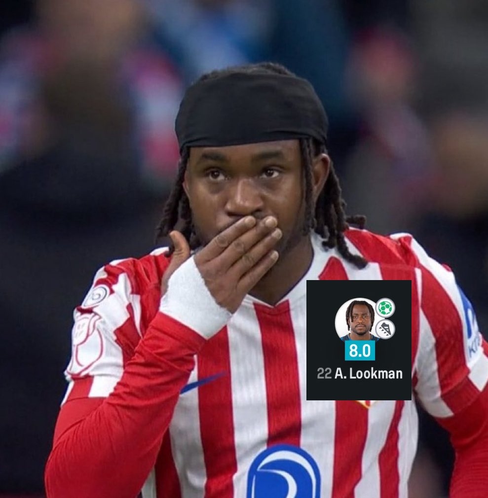 heis_fede's tweet image. Ademola Lookman in just 45 minutes against Barça.

No African will pass without giving him a like. 😭😭