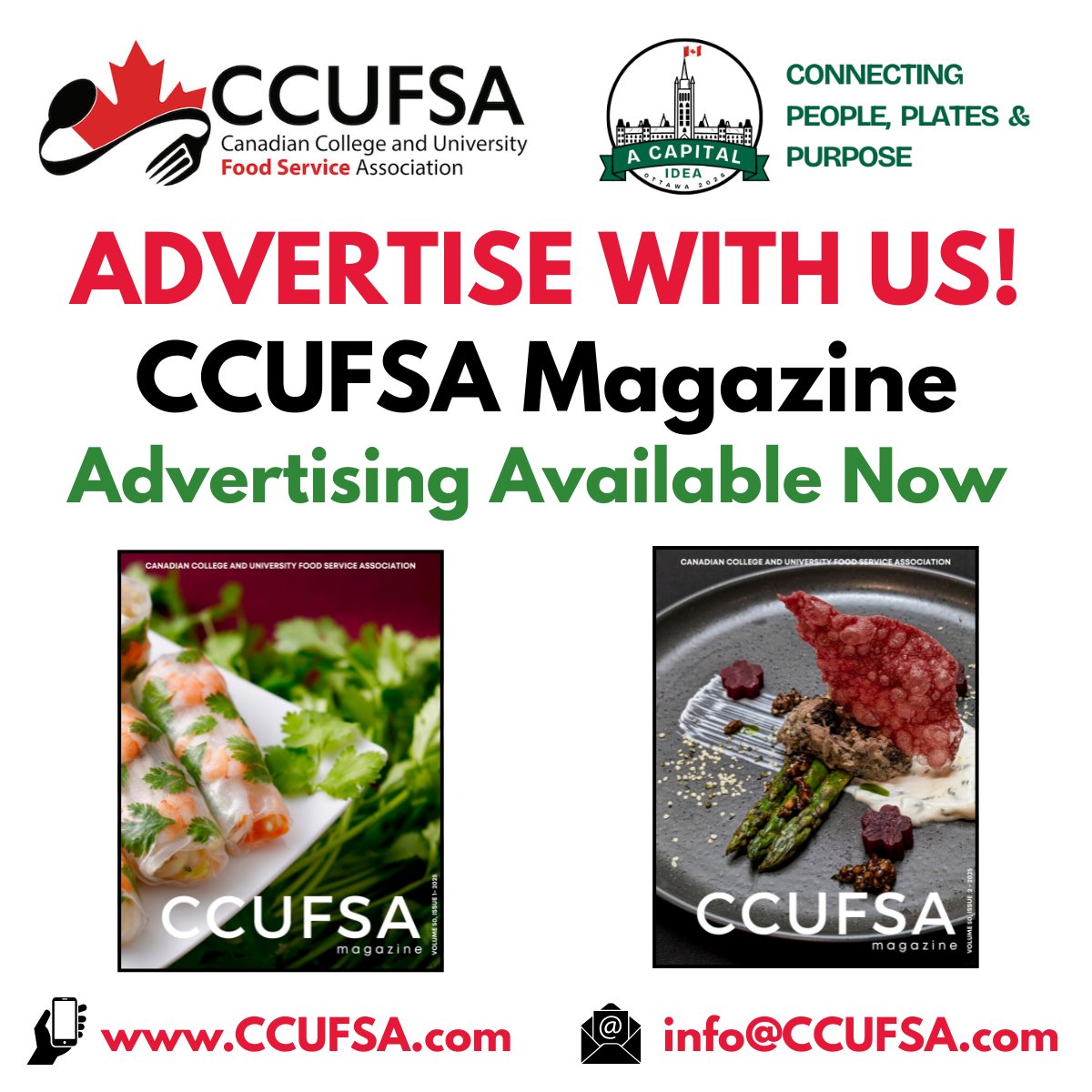 Canadian College & University Food Service Assoc. tweet media