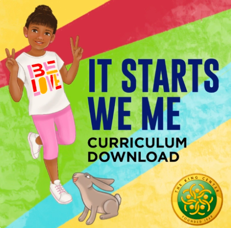 BerniceKing's tweet image. #Educators #Schools #Families, access here: thekingcenter.pulse.ly/rgxs2aydwq

’It Starts With Me!‘ is a heartwarming children’s book that follows the inspiring journey of Amora, a young girl who embraces kindness, courage, and connection. This curriculum is designed to enrich the book’s