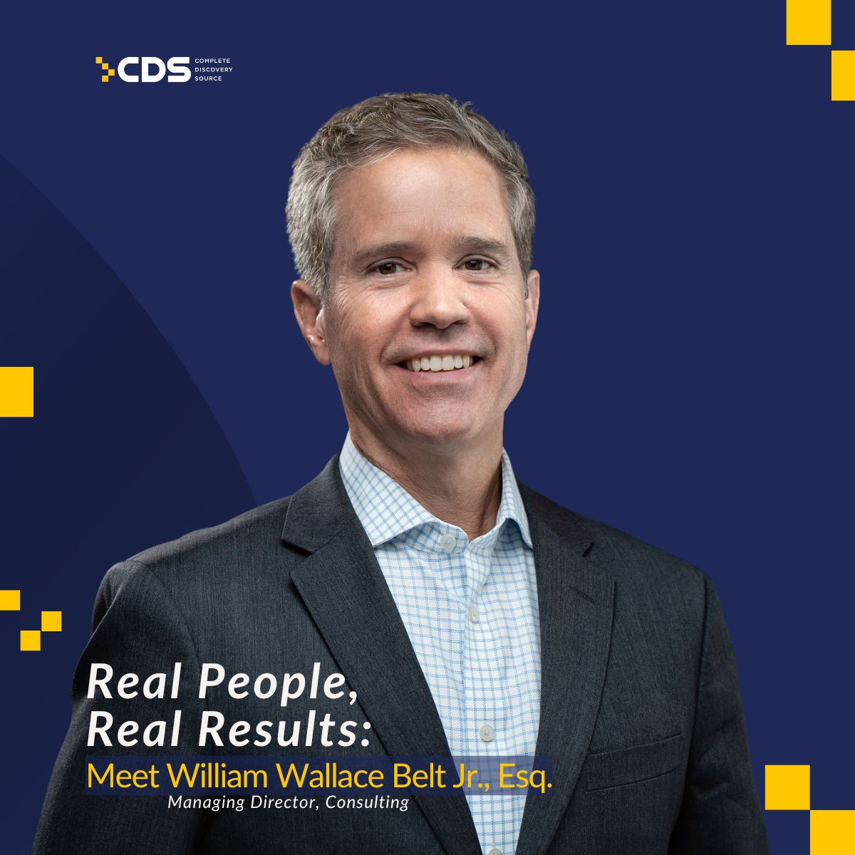 "I joke that eDiscovery is the Hotel California."
That’s one of many insights (and laughs) from William W. Belt Jr., CDS Managing Director of Consulting. Fun fact: He helped build one of the earliest law-firm eDiscovery practices.
Learn more about him: cdslegal.com/insights/real-…