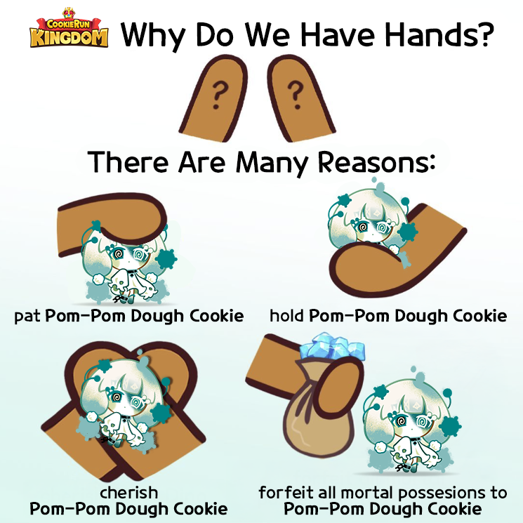 How to care for #PompomDoughCookie 101 📝

#CookieRun #CookieRunKingdom #CareSheet