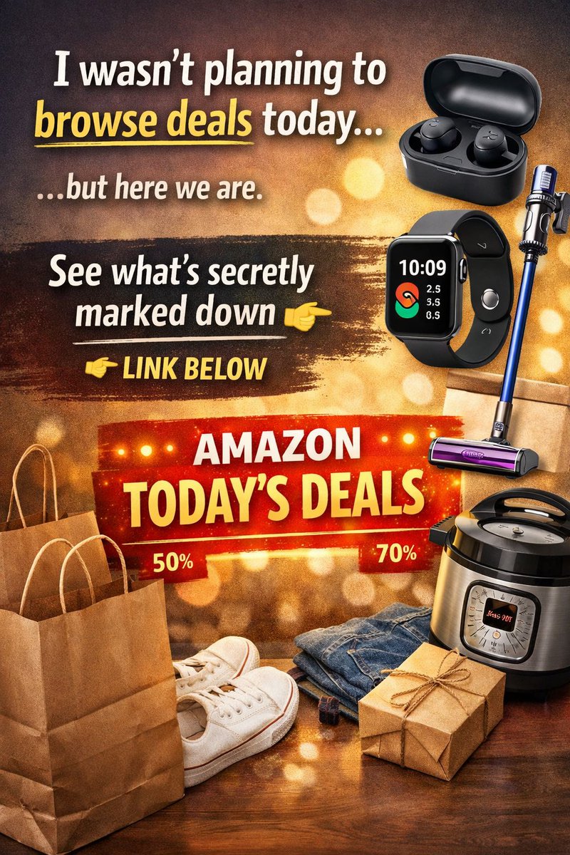 GGrove90968's tweet image. I wasn’t planning to browse deals today…
…but here we are.
👉 amzn.to/3MkDDqn
#amazondeals
#todaysdeals
#onlineshopping
#goodfinds
#dealoftheday
#shoppingonline