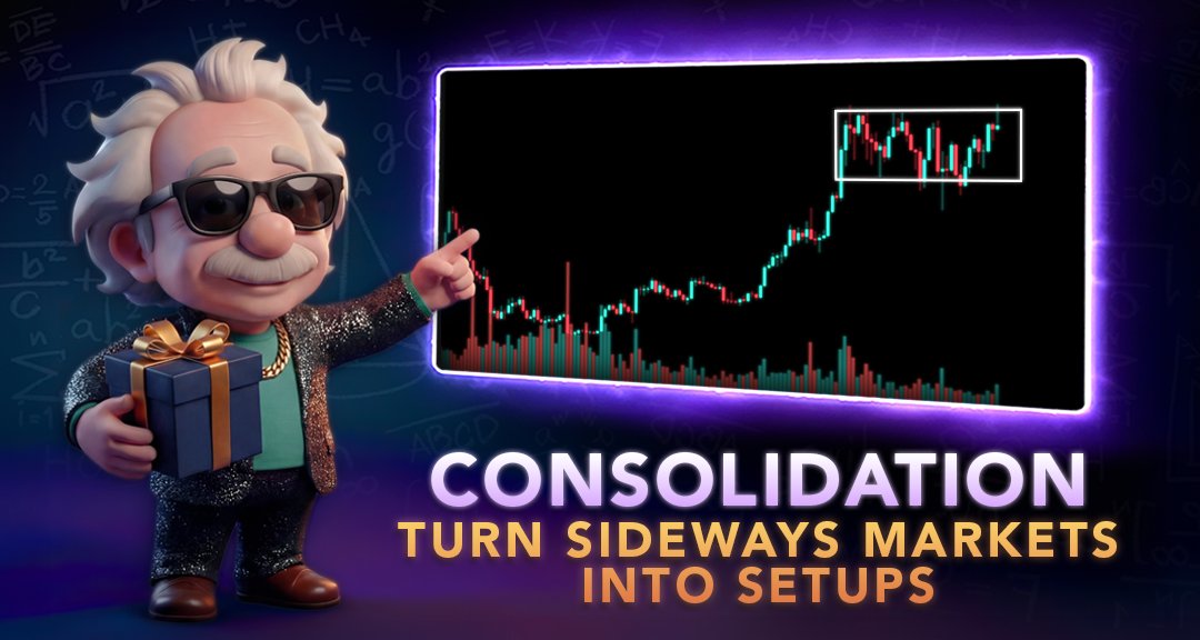 beCoinWise's tweet photo. NEW FOUNDATIONS LESSON
After a strong impulse move, price often transitions into a sideways range as participants reassess value and positioning. In this Coinwise Foundations lesson, you’ll learn how to identify consolidation, understand why it forms, and recognize how its location shapes trading bias.  

⏰ Video LIVE February 13th at 9:30AM EST!
→ The impulse → consolidation → next impulse sequence 
→ The three consolidation contexts (above support, below resistance, inside a range) 
→ Trade the range edges with defined risk 
→ Trade breakouts with confirmation and volume  

✏️The goal is not prediction. It’s preparation. Learn how to build a structured plan before the breakout happens.

🔓GET ACCESS Unlock access by visiting →   https://t.co/JAO9hwUXrX 

#Crypto #Indicators #Bitcoin #Education #Coinwise