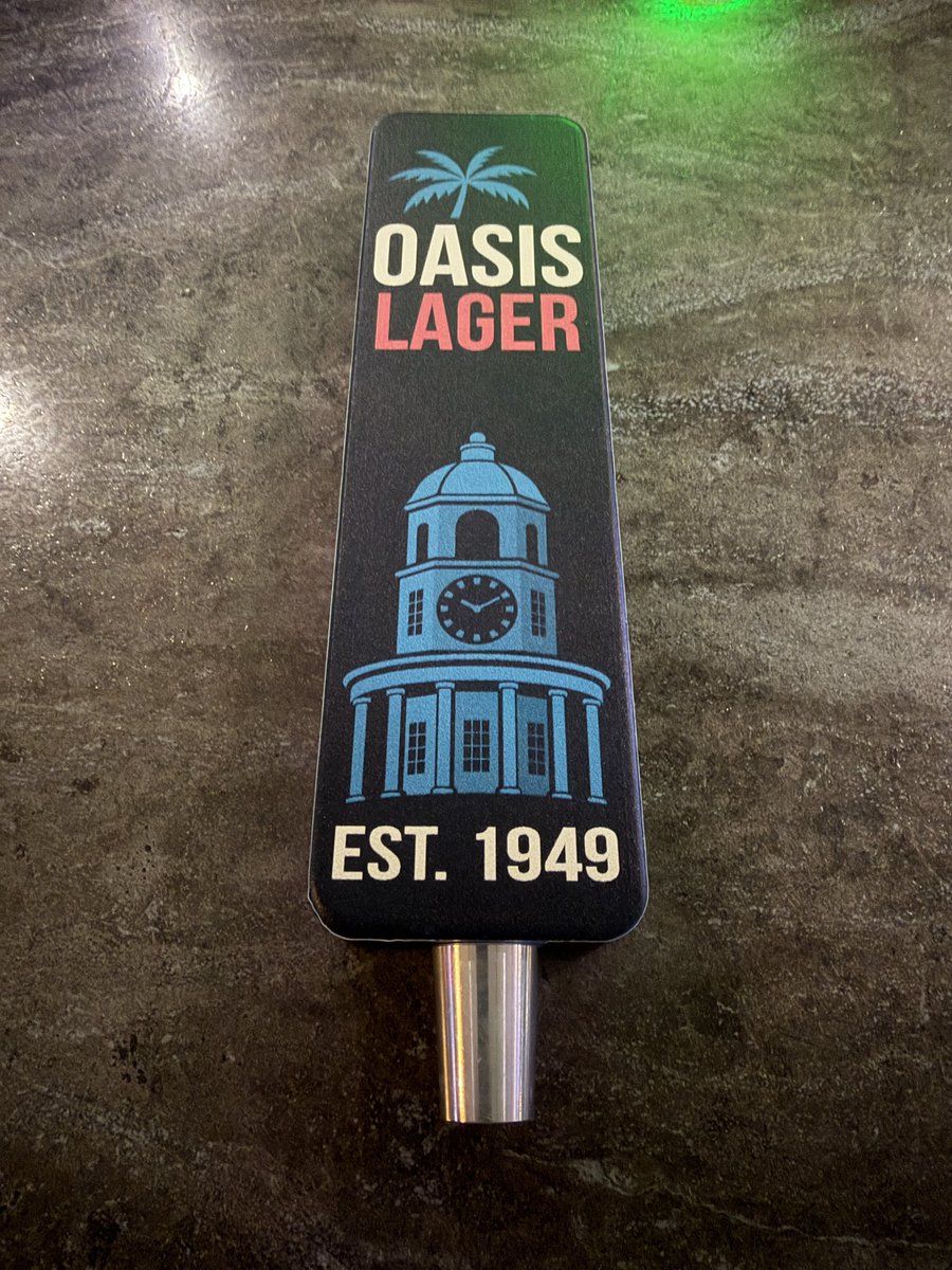 Oasis Lager. Coming soon… 🌴 🍺 
Also it’s Thursday so you know what that means 👇
Wing night 🍗 
Karaoke 🎤 
$13.49 pitchers 🍺 
#halifax #halifaxlocal #wingnight #karaoke #halifaxns #halifaxeats