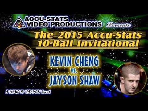Premiering tonight at 8pm EST - 10-Ball - KEVIN CHENG vs JAYSON SHAW - 2015 Accu-Stats Make It Happen 10-Ball

Billy Incardona and Danny DiLiberto were on the mic. 
Pat Fleming will be in the chat room. 

youtu.be/Ld6VV3C20rU