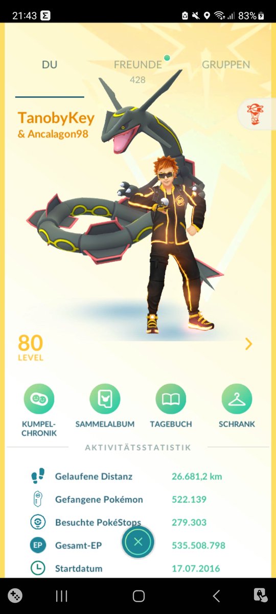TSBxTanobyKey's tweet photo. 121 Days LV70➡️LV80 - Thx to Everybody for the Support!!! &amp; Catch of the Day💯✅️ https://t.co/h6gS4KbUJj