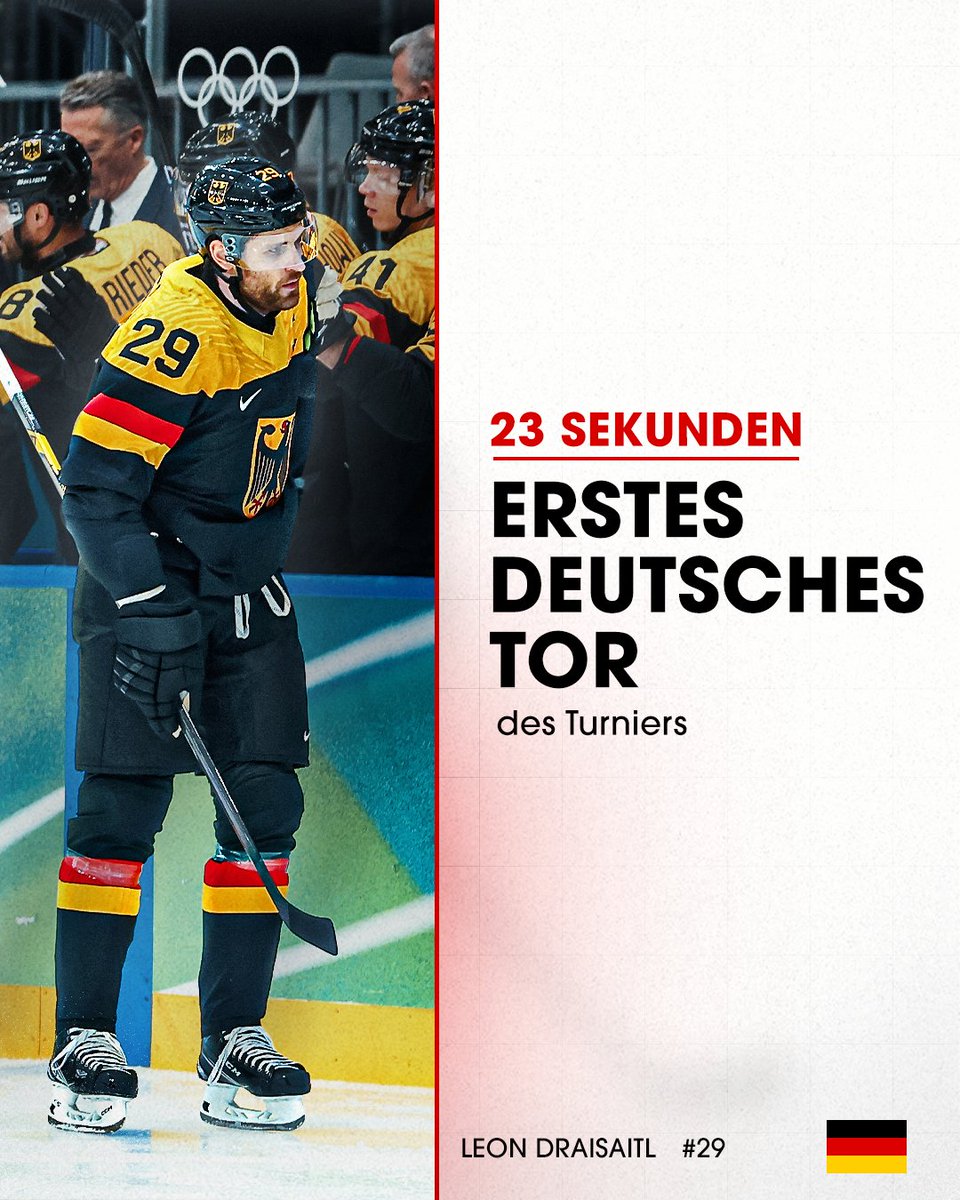 NHLde's tweet image. So kann man mal in das Olympia-Turnier starten! 🥳