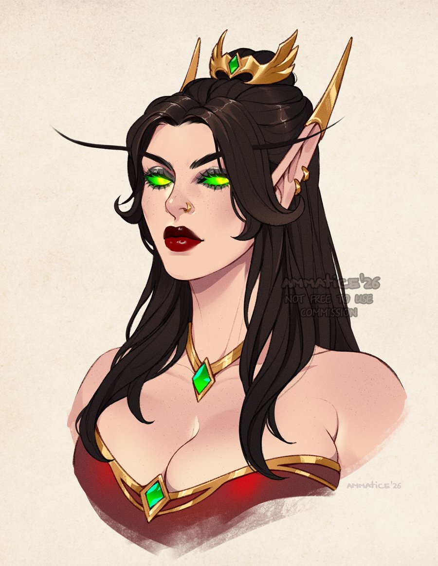 for <a href="/Nyreaspacefrawg/">NyreaSpaceFrawg</a> 

#warcraft #art