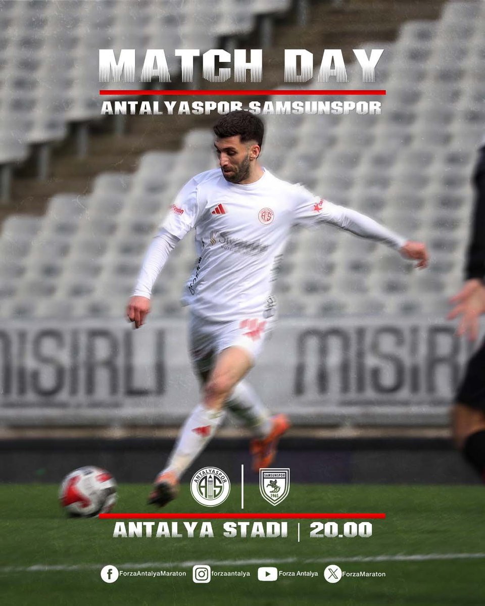 ⚔️ Ölümüne Saldır Antalya!

🇵🇪 #Antalyaspor
🦂 #AkreplerinMaçıVar
🔥 #ForzaAntalya