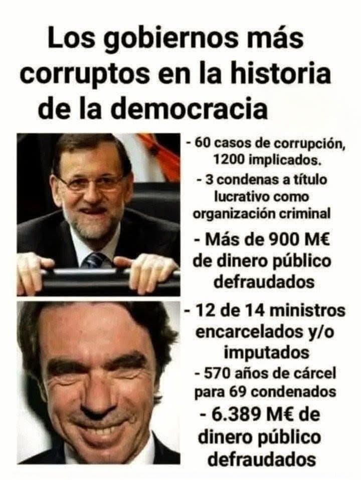 Hay gente en éste país que ya no es que no tenga memoria...No tiene cerebro.. Votan a LADRONES fascistas responsables de miles de muertos..👇👇👇