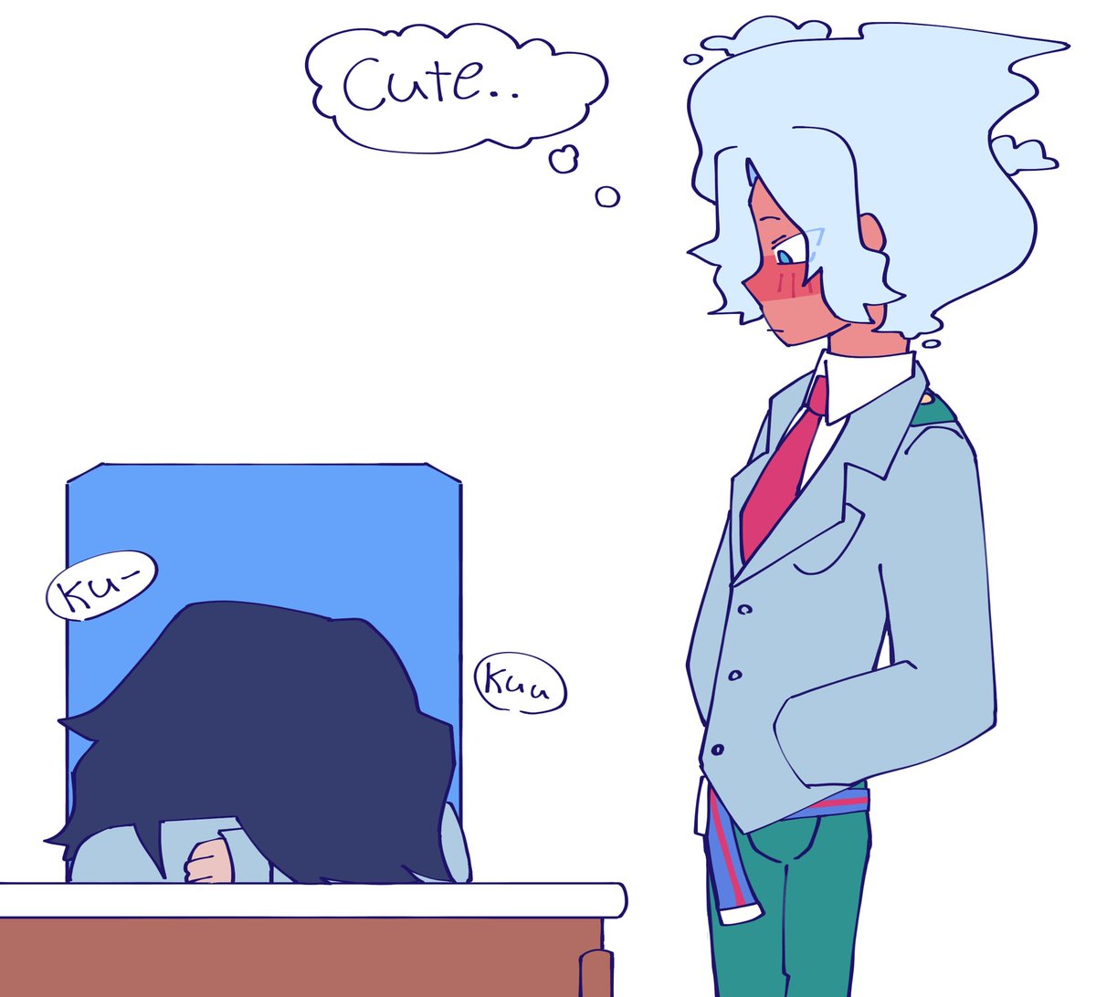 “More like cute” we know what you are Oboro shiragaymo 
#mhatwt