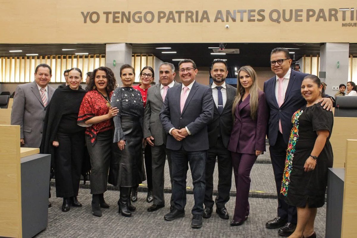 🏛️Hoy participamos en la Sesión Ordinaria del <a href="/CongresoPue/">H. Congreso de Puebla</a>, cada iniciativa presentada y cada punto abordado tiene un propósito claro: construir un mejor presente y un futuro con más oportunidades para todas y todos.🌎💚🫶 

#MaríaDiputada #EstoyContigo  #Puebla