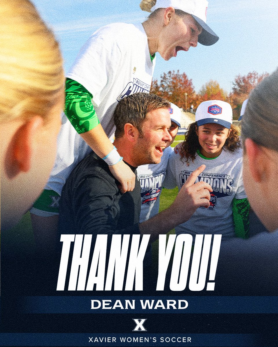 XavierWSOC's tweet photo. 𝗧𝗵𝗮𝗻𝗸 𝘆𝗼𝘂, 𝗖𝗼𝗮𝗰𝗵!

Best of luck to Dean Ward as he takes over at the University of Iowa.

MORE: https://t.co/90pFgEJAJ1 https://t.co/ek4slLa4t4