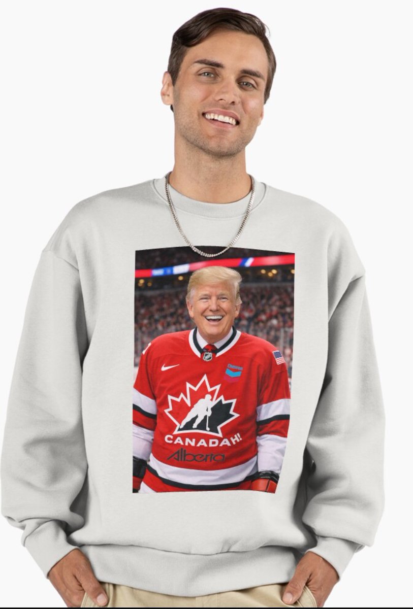 MarkHoogey's tweet photo. Trump's new NHL Team Alberta https://t.co/E0HcFLwQTh https://t.co/fo2UBNVoTd
