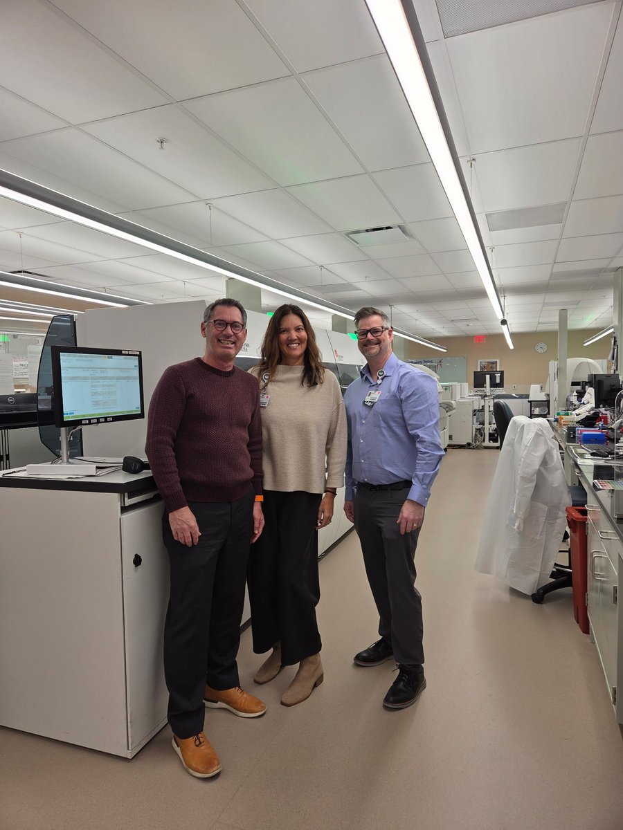Thank you to CEO Michelle Joy and Laboratory Manager David Lynch for taking the NHA’s Christopher Lake on an exciting tour of <a href="/CarsonTahoe/">Carson Tahoe</a> and its laboratory! We love to see Nevada hospitals in action!