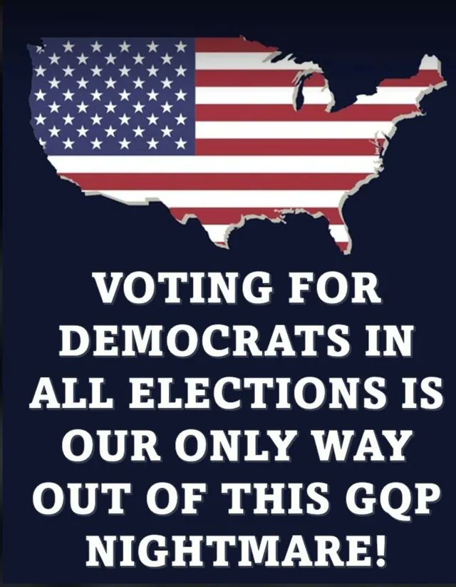 Drop a like and retweet if you agree! 🌊🗳️🗽🇺🇸