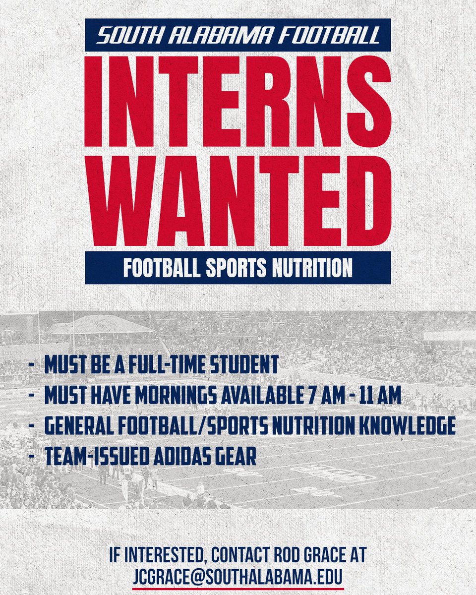 South Alabama Football 🏈 (@southalabamafb) on Twitter photo 