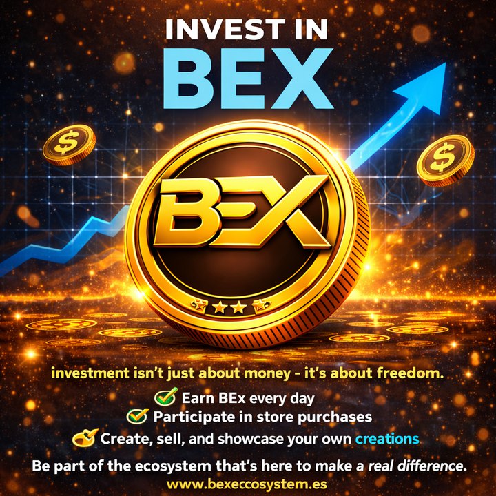La inversión no se trata solo de dinero, se trata de libertad.
Únete a una comunidad en crecimiento, toma el control de tus finanzas y construye tu futuro con nosotros.
✅ Gana BEX todos los días
🛒 Participa en compras en la tienda
🎨 Crea, vende y muestra tus propias creaciones