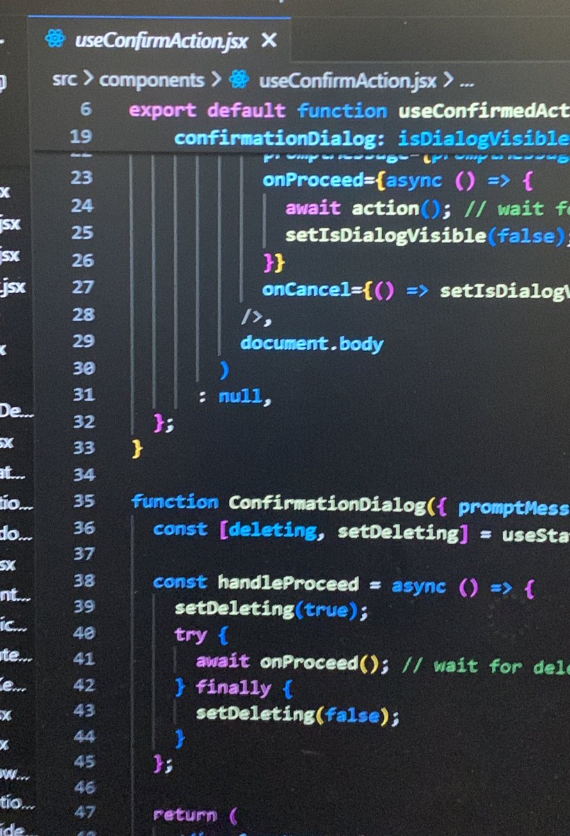Half of clean code is just naming things well.

If the name explains the intent, the code becomes easier for everyone to trust and maintain.

#FrontendDevelopment #CleanCode #BuildInPublic