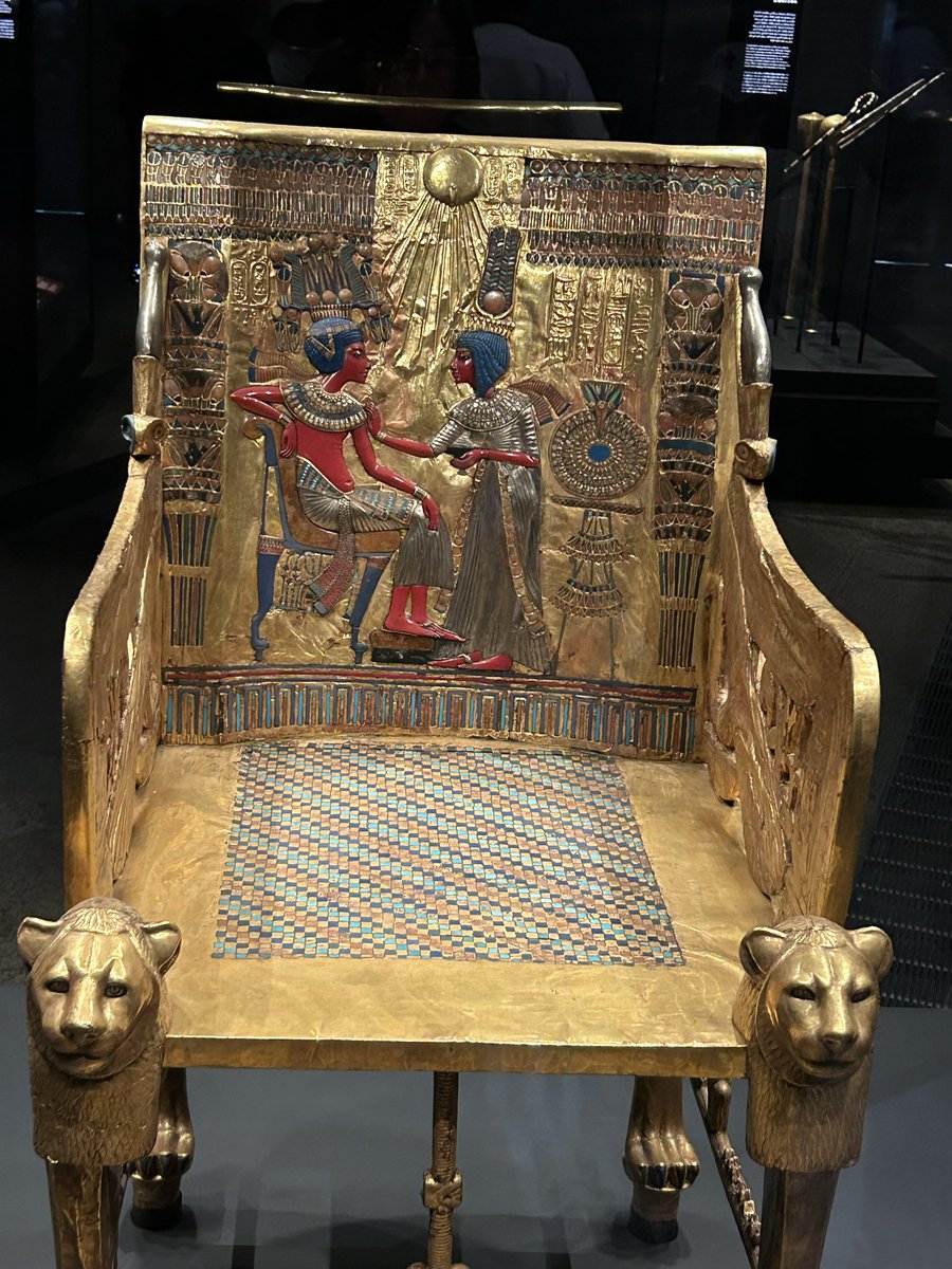 AngelRecbar's tweet photo. Dilla del rey Tutankamon Gran Museo Egipicio 2026 Cairo https://t.co/Dpaq7e9Z7A