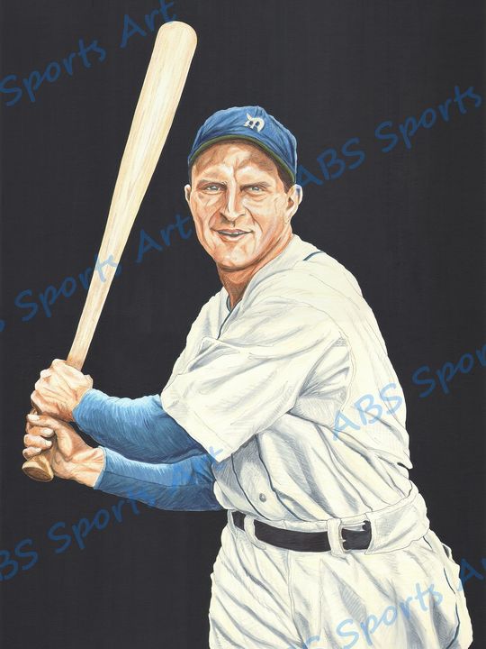 Art of the Day! "Billy Rogell Detroit Tigers Print". Buy at: ArtPal.com/abssportsart?i…