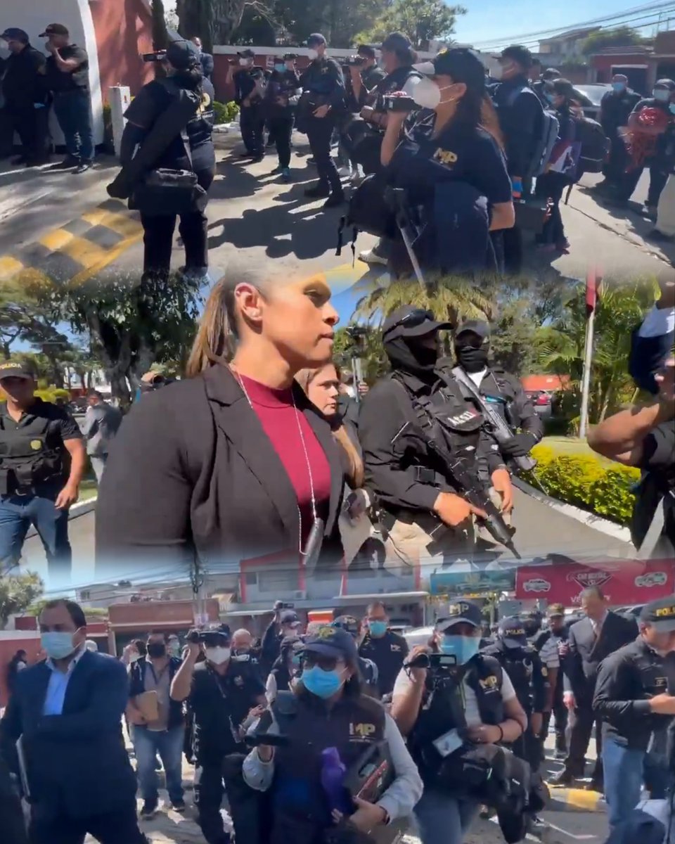Si esto no es intimidación, entonces ¿cómo le llamamos?

#Cang #mp #ConsueloPorras #Guatemala