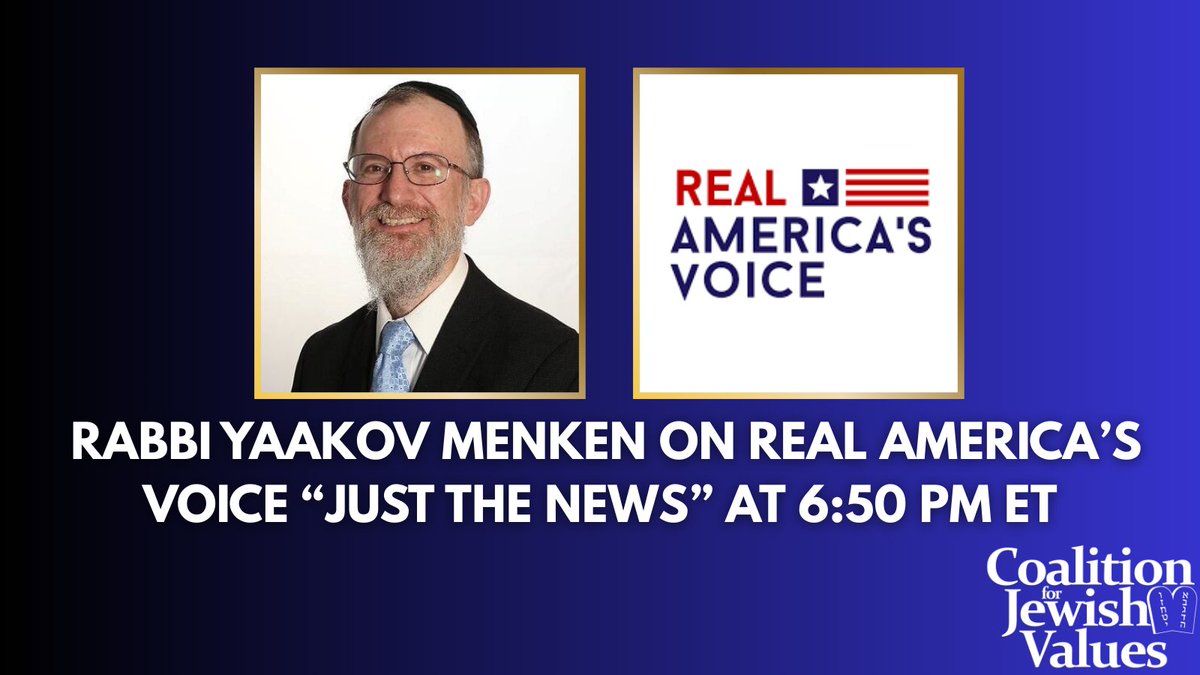 Coalition for Jewish Values tweet media