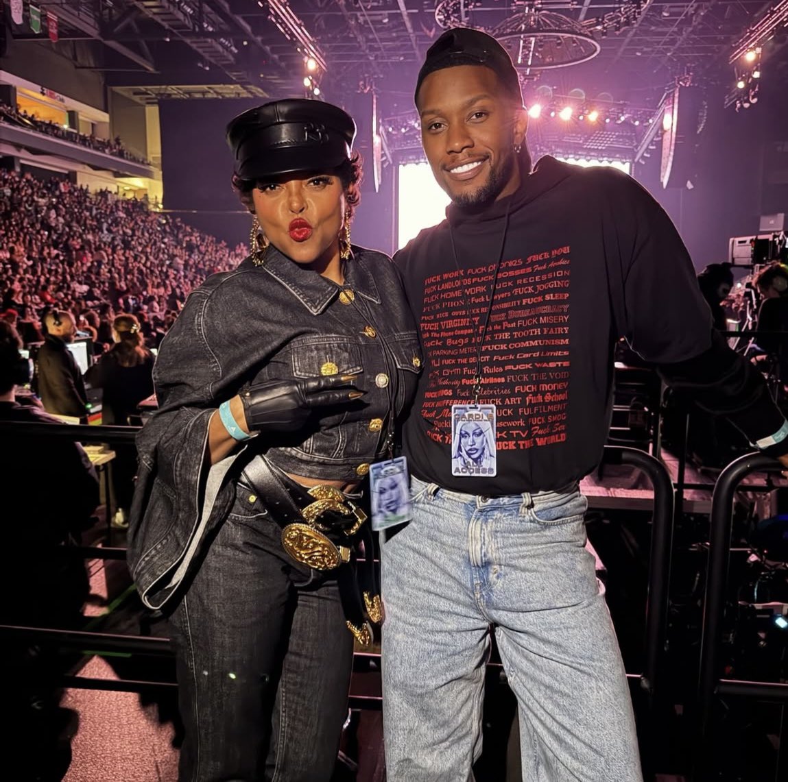 CelebLoveBardi's tweet photo. Taraji P. Henson shared a beautiful message expressing how proud she is of Cardi B after attending the “Little Miss Drama Tour” last night. https://t.co/D7kptbRhoN