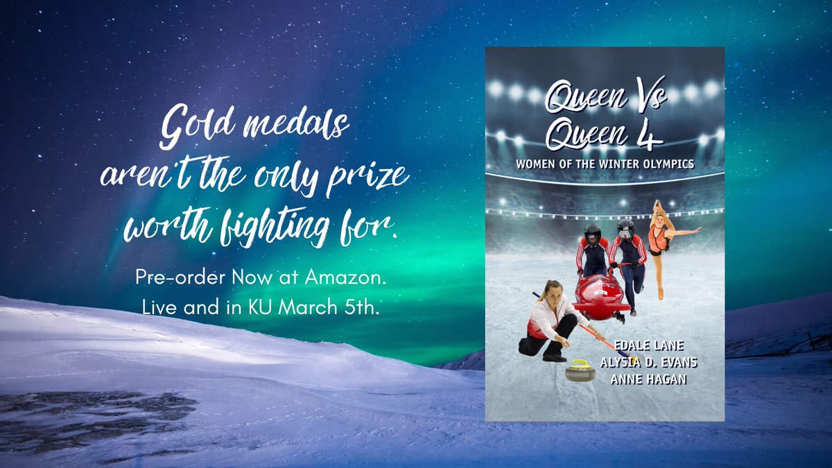 Figure skating. Bobsledding. Curling.

CURLING? YES curling! Enjoy three exciting Winter Olympic sports as their athletes face the heat on and off the ice. Pre-order here: amazon.com/dp/B0GLX17FBW/
#sapphicbooks #sapphicbookstagram #winterolympics2026 #sapphicromance #lesfic