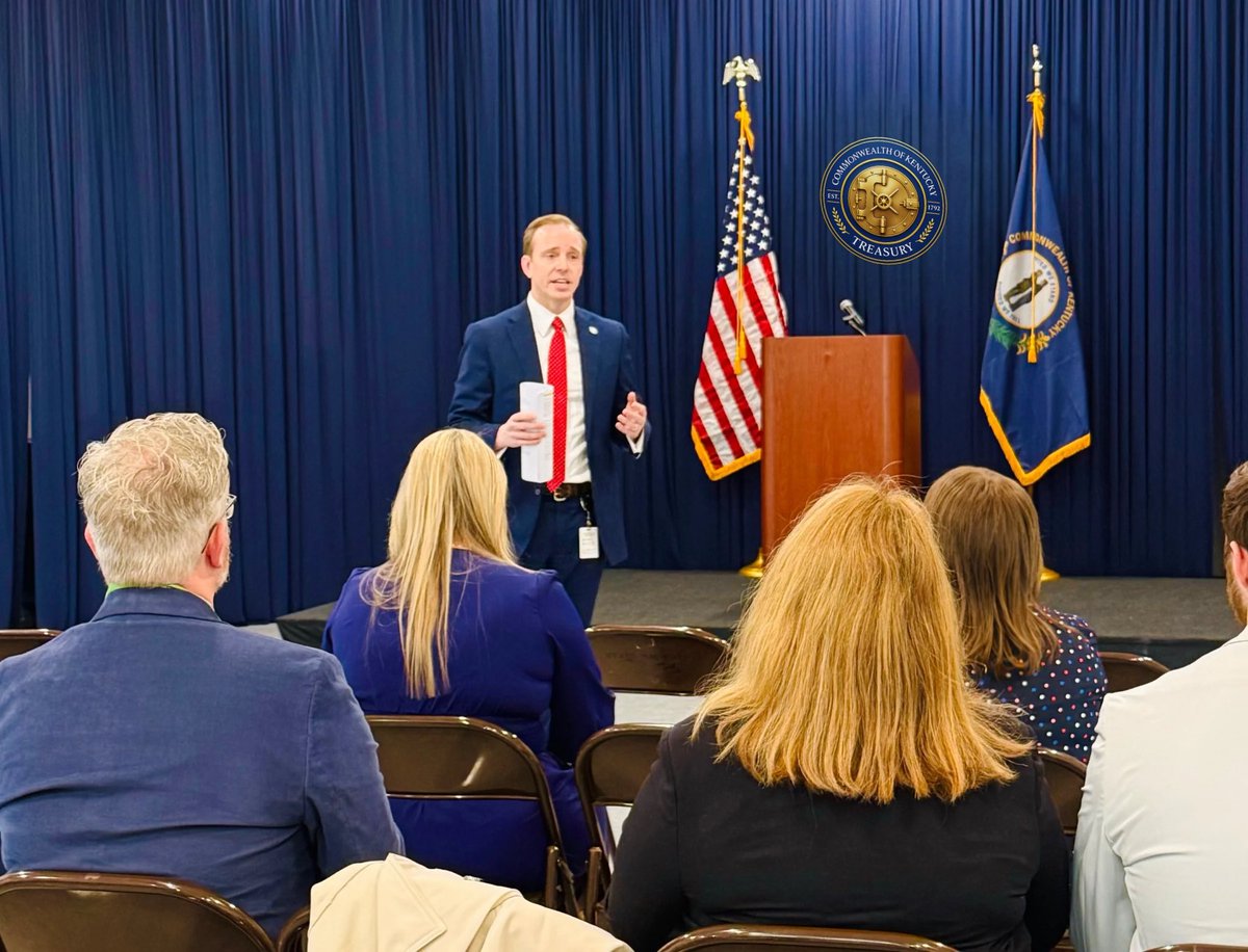 Accounting &amp; Disbursements Director Robert Gullette enjoyed speaking with Leadership Shelby County. He discussed returning record amounts of unclaimed property, putting money back in taxpayers’ hands, and expanding opportunity through programs like STABLE KY.
