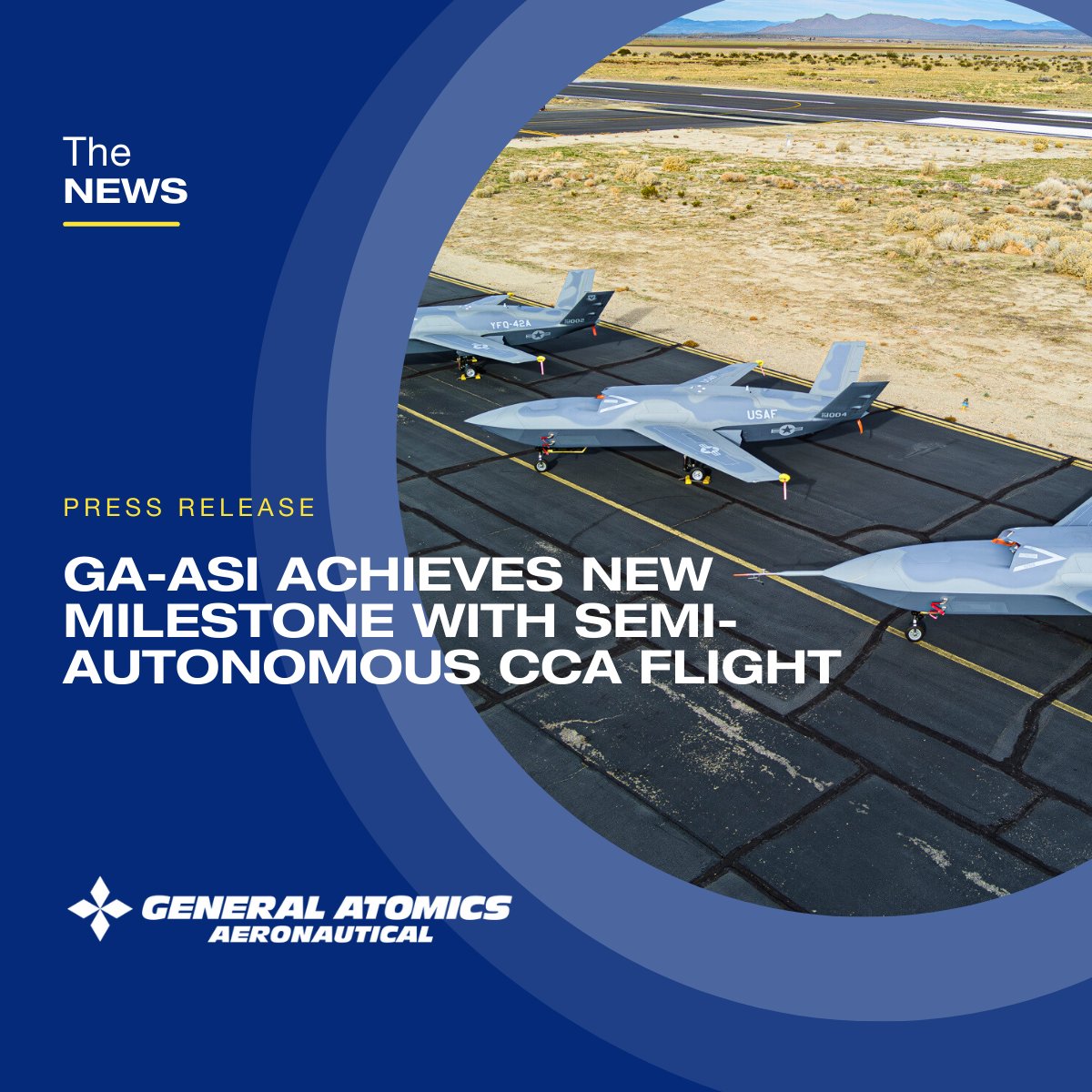 General Atomics Aeronautical Systems, Inc (GA-ASI) tweet media