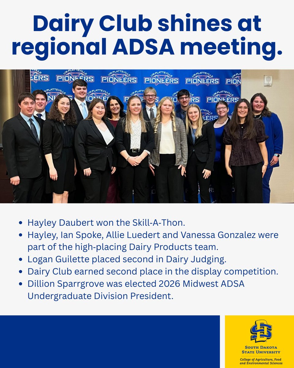 SDSU College of Ag, Food & Environmental Sciences tweet media