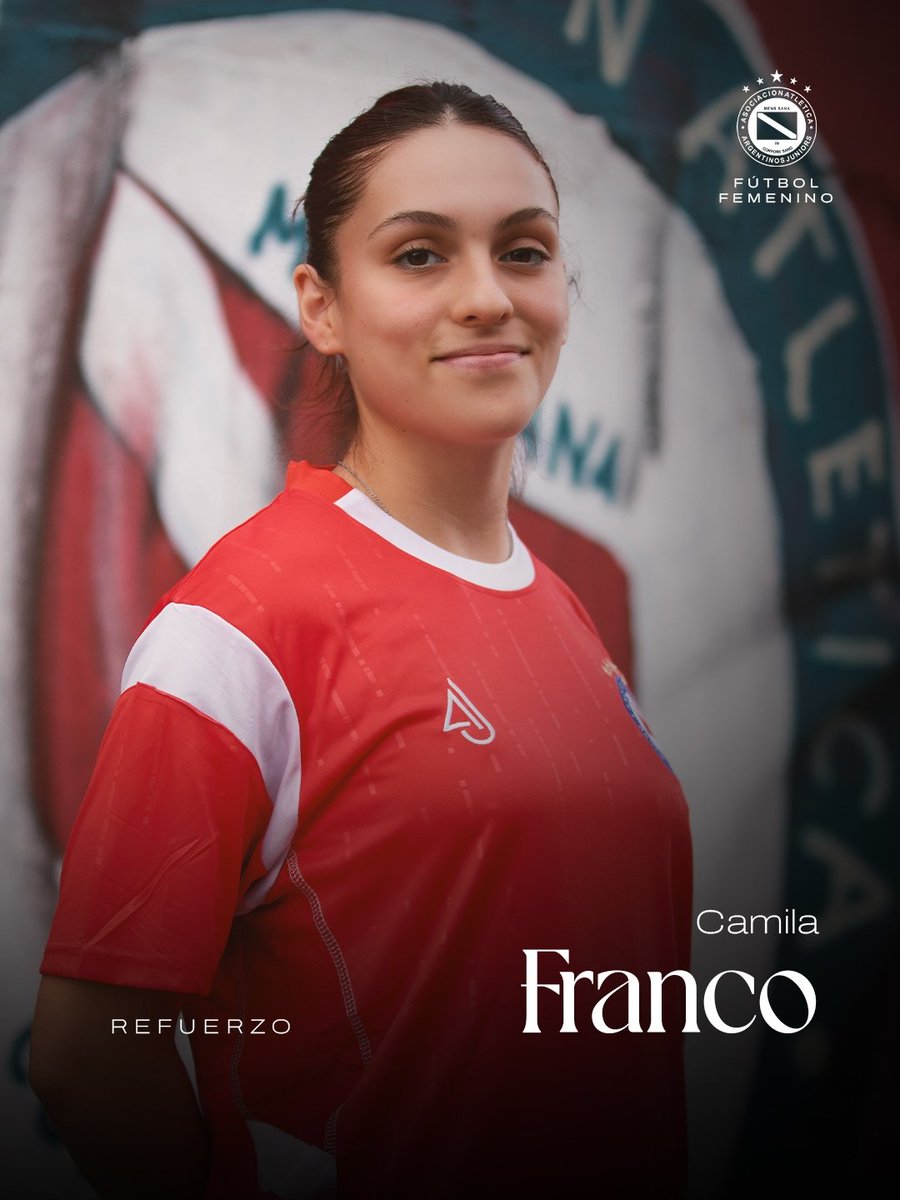 #AAAJ ✍️ ¡Todo listo, Colo! 🤩

¡Refuerzo número 3️⃣ para nosotras!

La mediocampista Camila Franco selló su vínculo con nuestra institución y vestirá la camiseta del Bicho en 2026. 🐞

👉 De último paso por Defensores de Belgrano, la Colo se prepara para seguir soñando en grande.