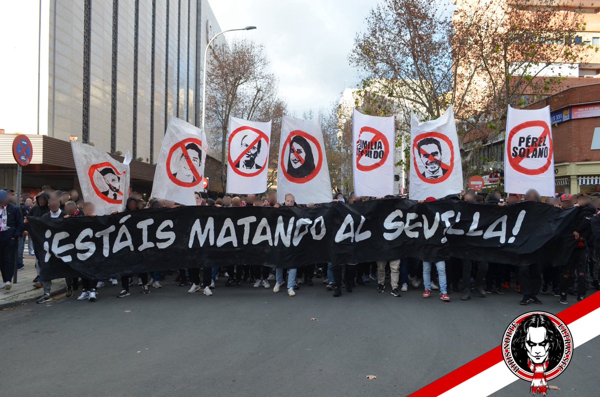 1/2) Es deber moral de todos seguir luchando contra el actual consejo de administración, pero dejémoslo en esta ocasión para después del partido frente a la puerta de cristales.