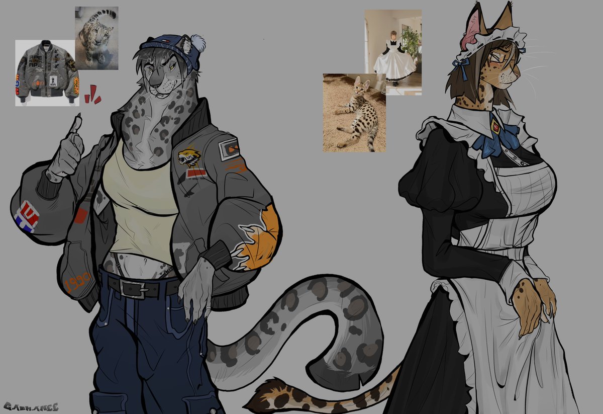 Snow leopard &amp; Savanna💥💥