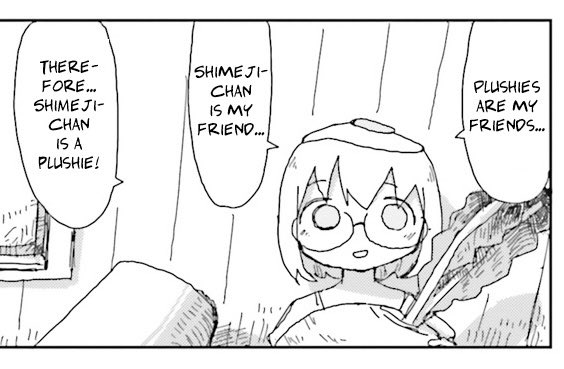 majime thinks in dimensions far beyond our level of understanding, this is only a mere glimpse of that higher intellect we could comprehend