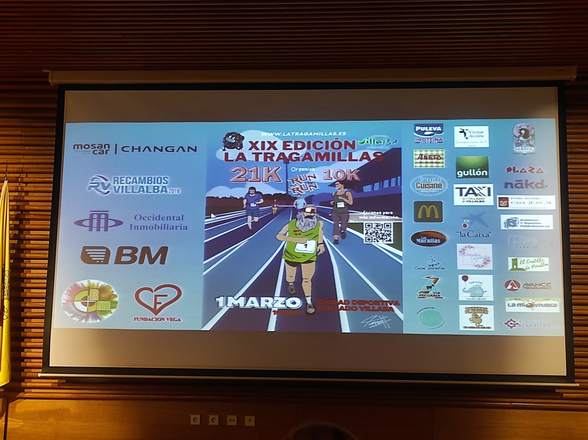 rmarca_sierra's tweet photo. La XIX edición del Medio Maratón de Collado Villalba se ha presentado esta tarde en el centro cultural Peñalva con un reconocimiento a la trayectoria deportiva del atleta sanlorentino Josito.
La prueba se disputará el próximo 1 de marzo y quedan unos 100 dorsales para participar. https://t.co/6ec4lCt8Ng