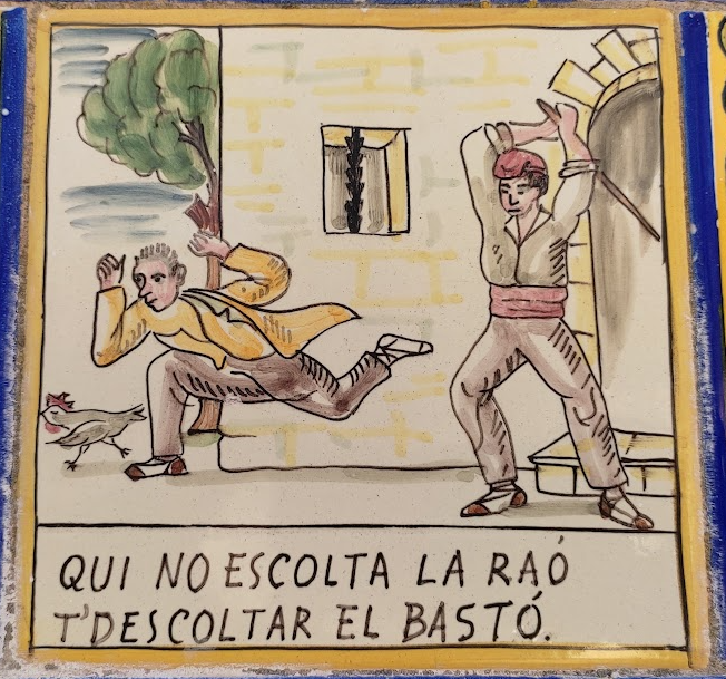 Rajola del Mas Roger de Cabassers, segona meitat de la dècada de 1950.