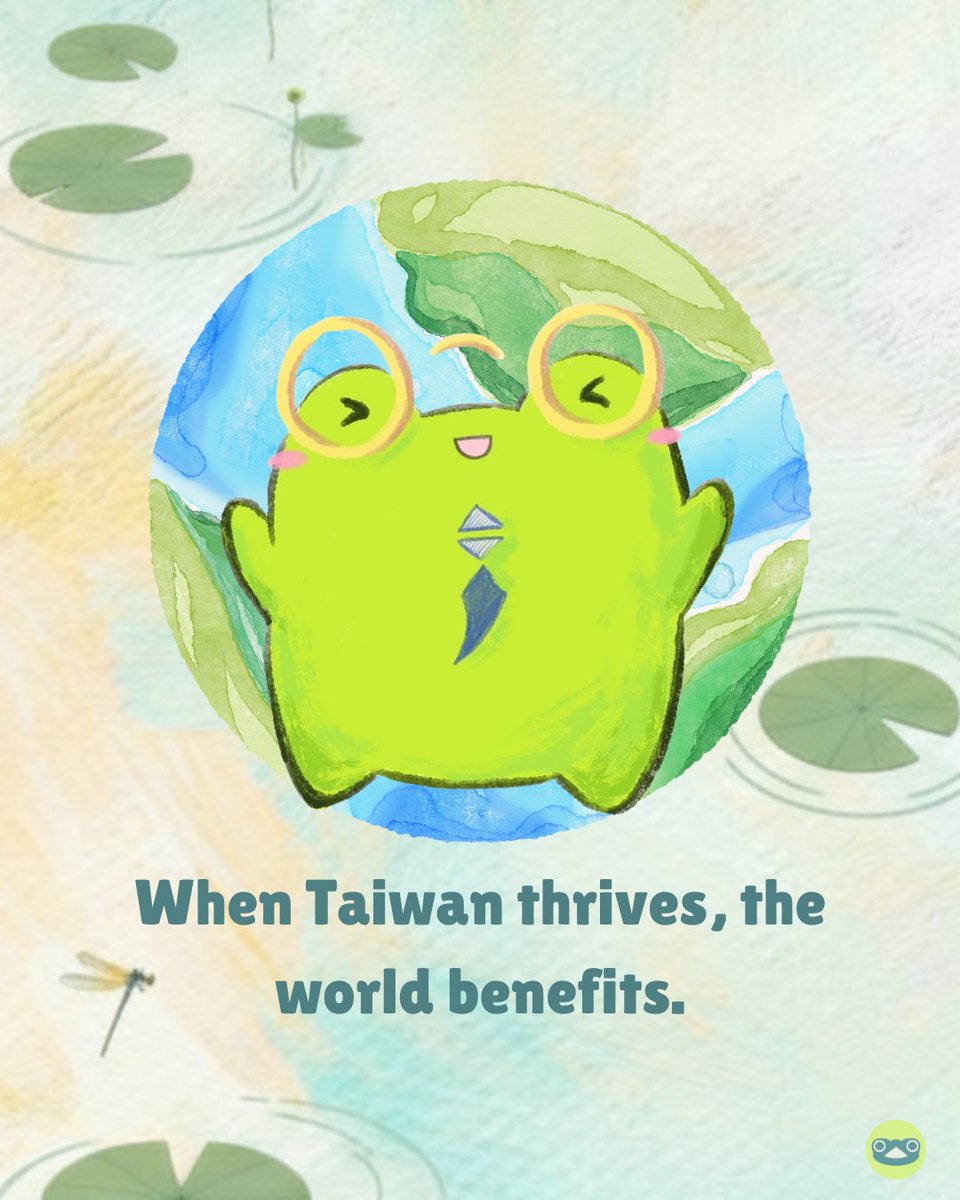 twfrogcast's tweet photo. When Taiwan thrives, the world benefits. 🌏
I'll walk you through Taiwan's real story, one piece at a time!
Follow along — let's explore Taiwan together 🐸 https://t.co/m6PLYxE562
