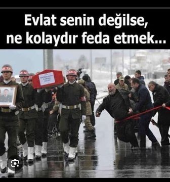 Uzman Çavuşlar...

40 yıldır,

En çok şehit ve gazi veren kahramanlardır uzman çavuşlar,

Evlat senin değilse ne kolaydır feda etmek,

Şehidin Helvası Sizin Ocakta Kavrulmadığı Sürece Size Hep Tatlı Gelecek,

#UzmanÇavuş 
<a href="/alitilkici38/">Ali Tilkici 🇹🇷</a> 
<a href="/TEMUD_2024/">Türkiye Emekli Uzman Erbaşlar Derneği (TEMUD)</a> #UzmanÇavuşlar