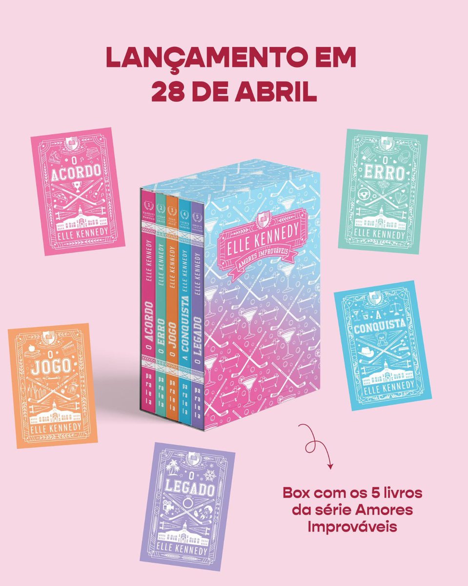 briardiarybr's tweet image. 🚨 | AS CAPAS PERFEITAS!!! 🗣️

A editora paralela acabou de divulgar as capas presentes no novo box de livros de Off Campus! 

🔗 amazon.com.br/Box-Amores-Imp…