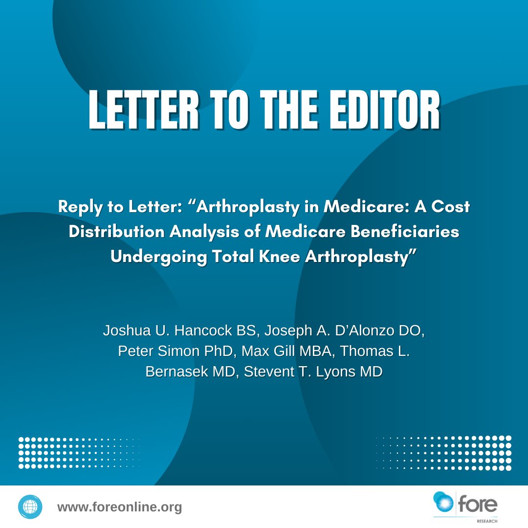 Foundation for Orthopaedic Research and Education tweet media