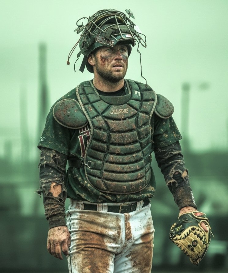 under2catching's tweet photo. Would you want a catcher like this on your team? https://t.co/oYv6Un8ex3
