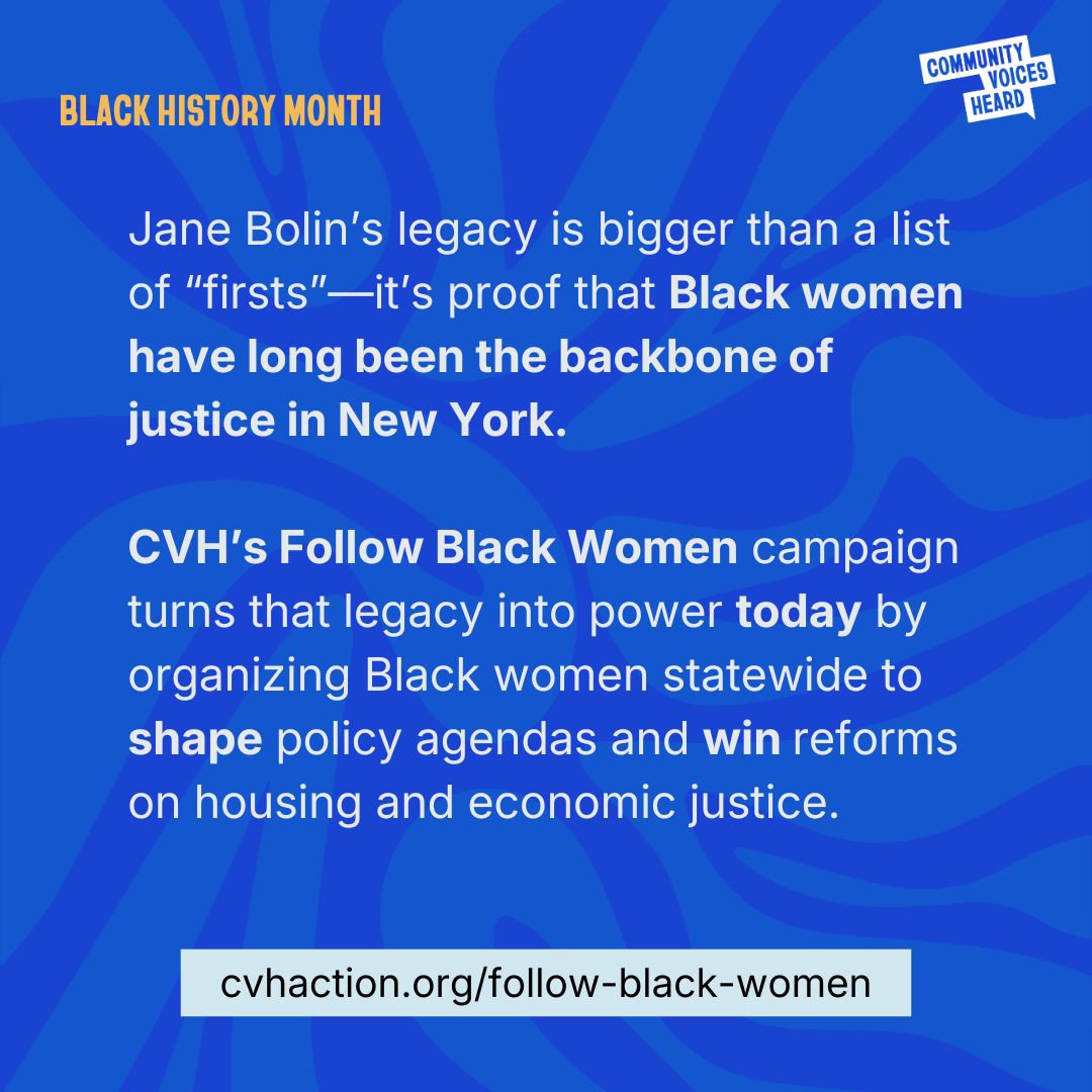 Community Voices Heard tweet media