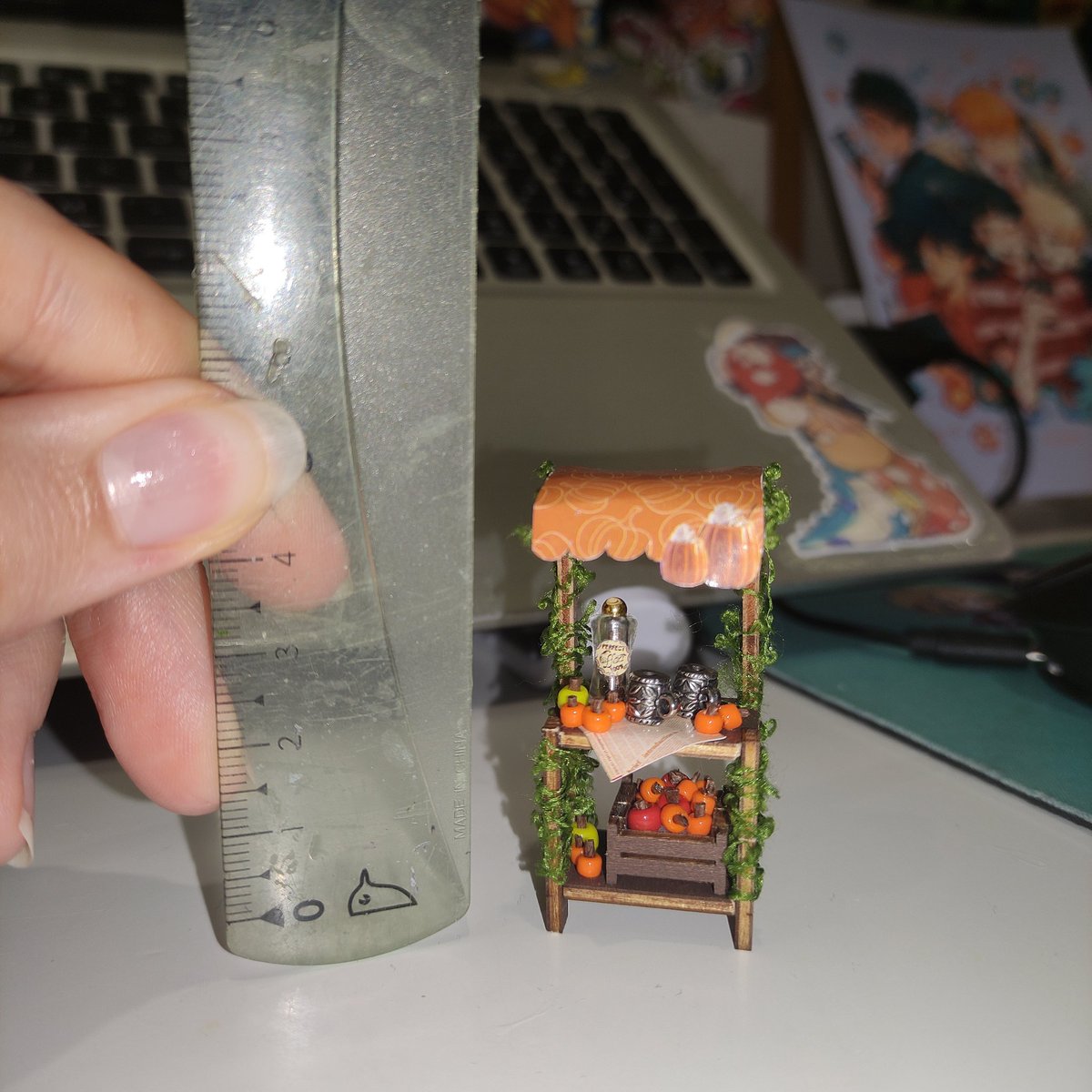 A <a href="/sonibite/">gabitos 🍎🎸</a> deu me um book nook de presente de natal e ainda não percebi se ela me adora ou me odeia 🥲😃