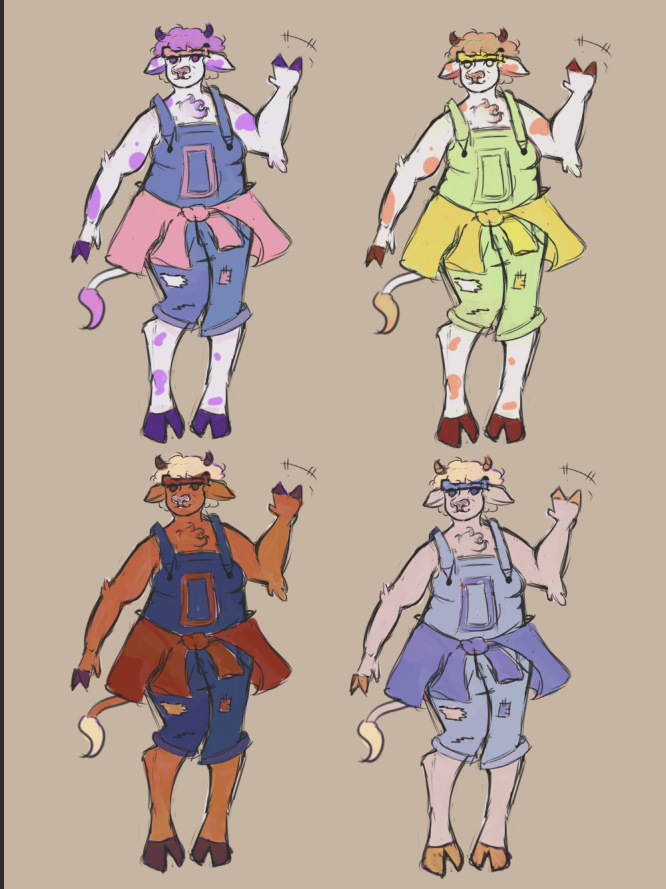 No me decido cual color