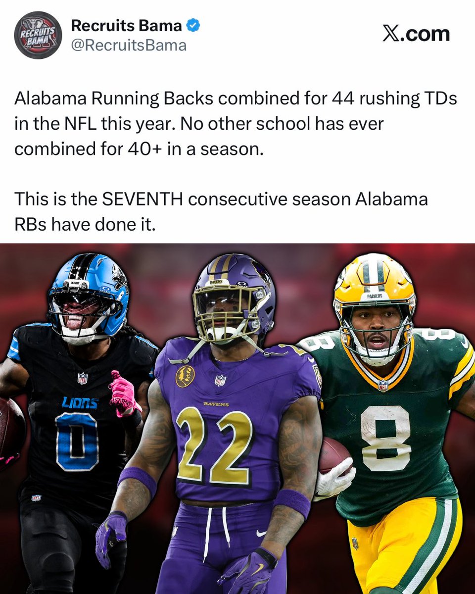 Recruits Bama tweet media