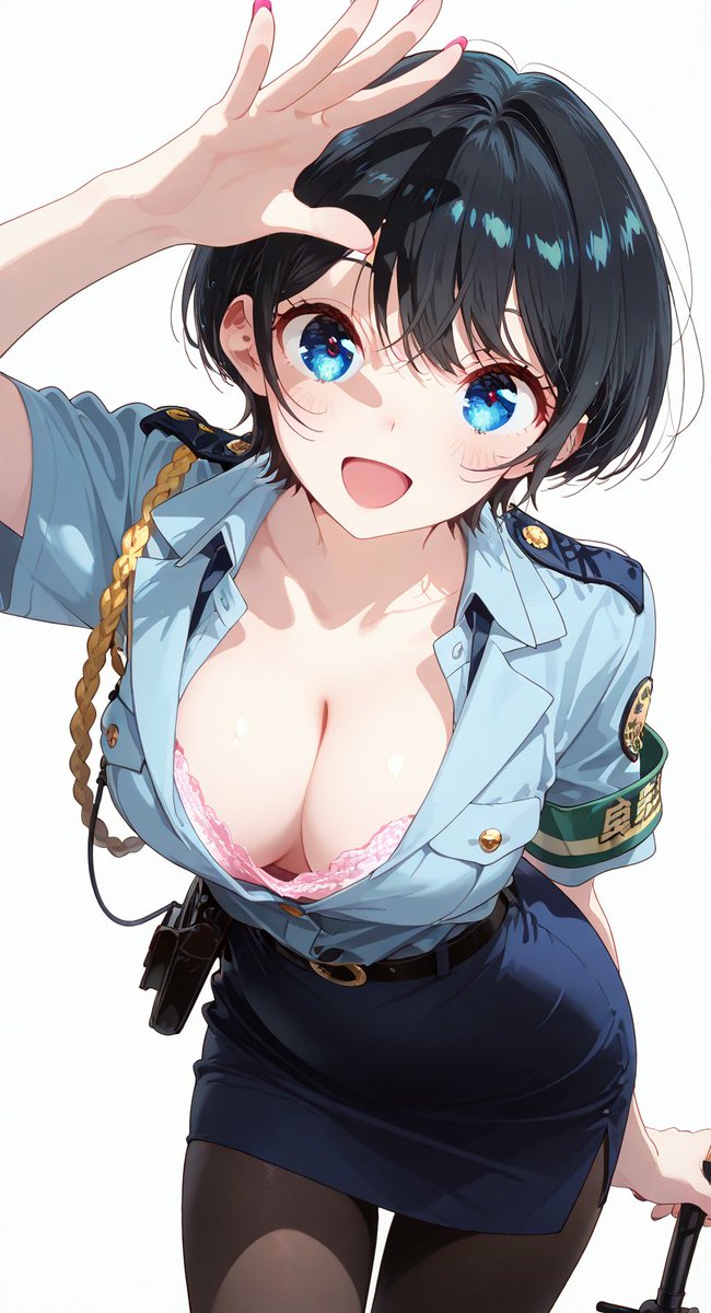 おまけ🐈‍⬛ サービス〰️❣️ るかちゃん💙 ボタンはずしちゃお