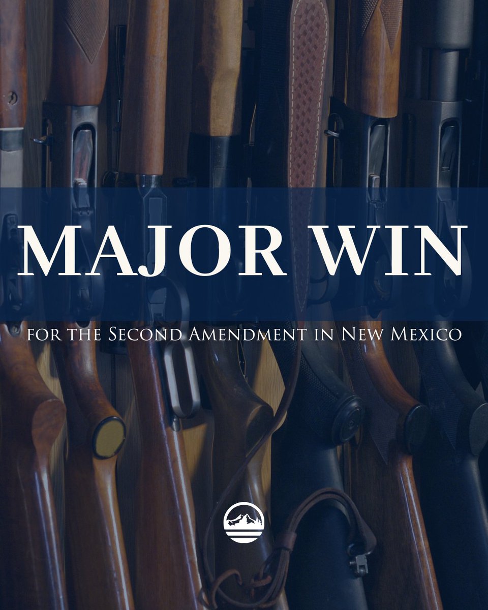 A federal court in New Mexico has made one thing clear: Constitutional rights cannot be put on hold! ⛓️‍💥🙌

In Ortega v. Grisham, the court issued a preliminary injunction stopping the state from enforcing its firearm waiting period law against two law-abiding citizens, after
