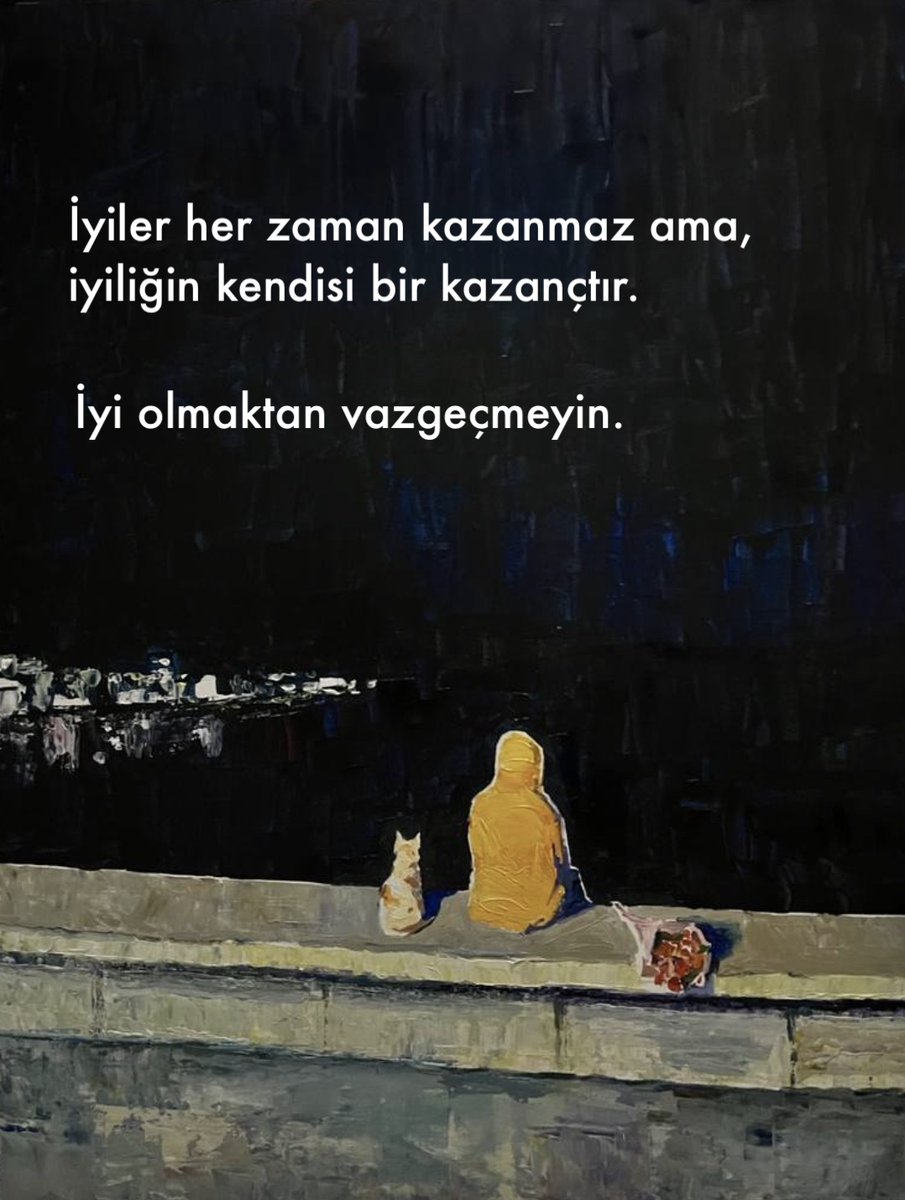 İyilik üzerine...